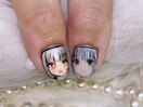 痛ネイル 推しネイル 3D