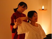 サンリラクゼーション 藤沢店/ストレッチで体をやわらかく。