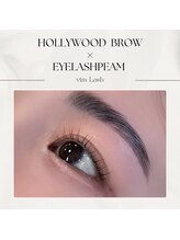 メイク時短にも◎まつげパーマ×アイブロウ