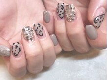 ネイルマジック 仙台一番町店(NAIL MAJIC)/レオパードネイル☆オーダー