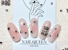 ネイルクイーン(Nail Queen)/クマ×チークネイル♪￥9900