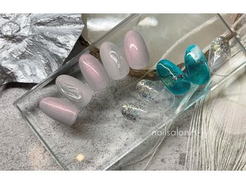 ネイルサロン アージュ(Nail Salon A jyu)/ニュアンスネイル/七夕ネイル