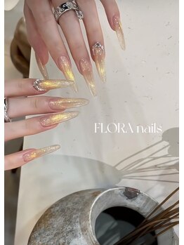 フローラ(FLORA)の写真/【スカルプ☆ワンカラー¥8480☆】数百種類のパーツから選択可能!定番からハイセンスまで“好き”を詰め込む