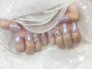 定額★オーロラフラッシュネイル