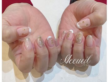 アクイユ 銀座店(ACCUEIL)/クリスマスネイル