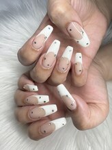 タムタムネイル 本厚木(Tam Tam Nail)/フレンチ、ベース追加