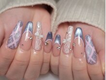 エムユーファイブネイル(MU5-nail)/マグネットチェック×レース