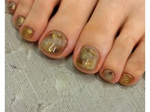 ラヴィネイル(La vie nail.)の雰囲気(Hand・Foot ニュアンスネイル揃えてます☆)