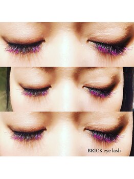 ブリック アイラッシュ(BRICK eyelash)/ボリューム/フラットMIX
