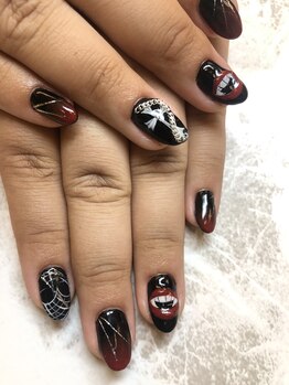 チアロ(Chiaro)/ハロウィンネイル