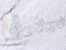 アイ ネイルズ 天神店(I nails)/オーロラぷっくりネイル¥8000