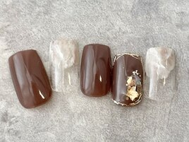 ブラウン質感ニュアンス