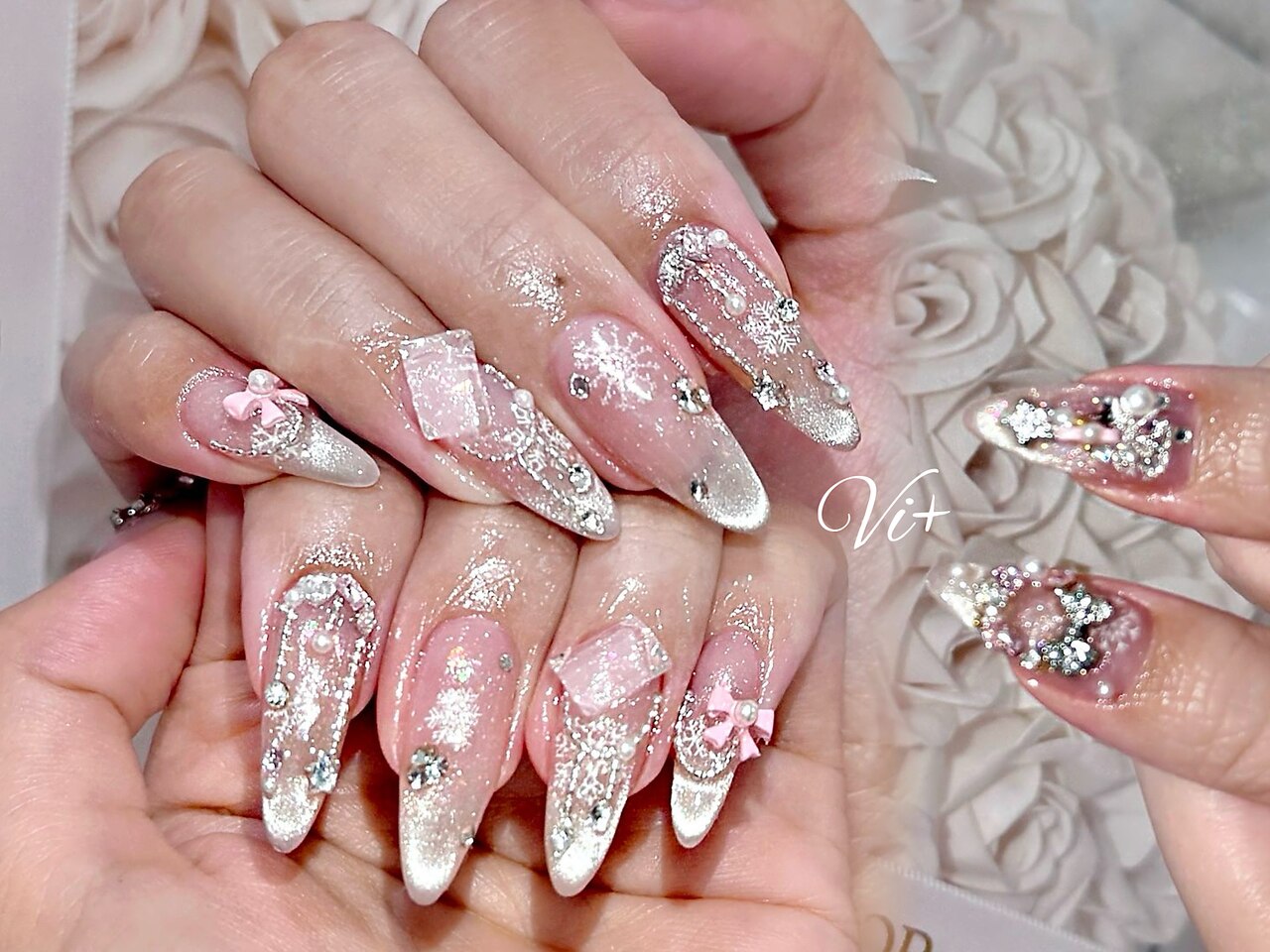 ありがとうございました🩷 #nailart #naildesign #ネイル