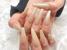 ヘラー 渋谷(HERA)/チップ長さだし　キラキラ　ラメ
