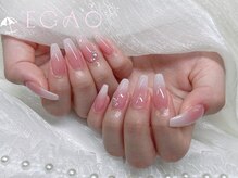 エガオネイルサロン 錦糸町店(EGAO NAIL SALON)/チップ長さだしグラデーション
