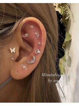 スリール(sourire)/耳ツボジュエリー