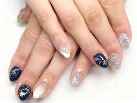 持ち込み☆ウィンターネイル