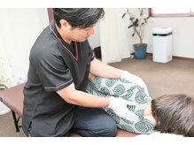 整体院ばんくうの雰囲気（強い刺激に頼らす、受けられる整体です）
