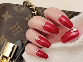 パールネイル☆￥8800