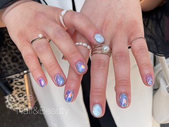 ア―ジュポシェフリル 天神西通り店(age poche Frill)/ニュアンスネイル