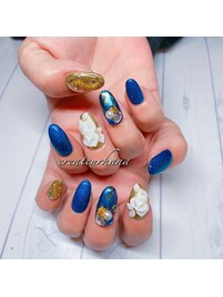 エンボスアートネイル