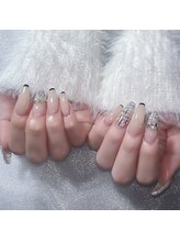 ラブオーキッド(LoveOrchid)/ツイードネイル♪