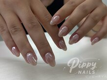 ピピーネイルズ 新宿(PIPPY NAILS)/自爪/オーロラ　ベス色あり