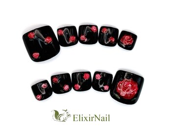 エリクサーネイル 池袋(Elixir Nail)/フット やり放題/クーポン使用