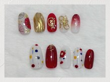 クリスタルネイル/バーチャルフレンチもおすすめ◎