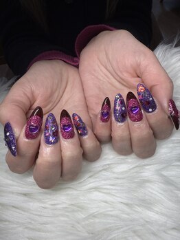 シュガープラム ネイル 横浜(sugar plum)/やり放題/ジェル/スカルプ/横浜