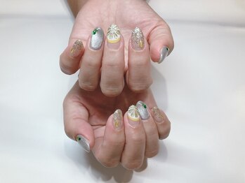 ティーエヌ 本厚木店/夏ネイル☆7000円【7700円税込】