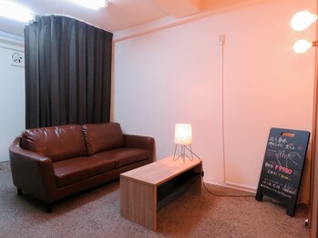 悠禅/待合室もゆっくり過ごせる。