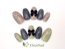 エリクサーネイル 神田(Elixir Nail)/シンプル / クーポン使用