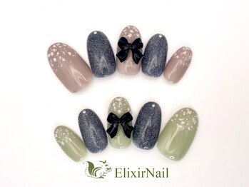 エリクサーネイル 神田(Elixir Nail)/シンプル / クーポン使用