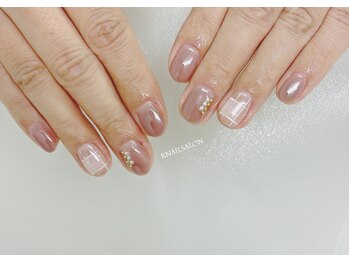 アール ネイルサロン/シンプル定額ネイル¥6480