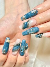 エクアネイルズ(Akuwa nails)/スカルプ3Dアート180分やり放題 