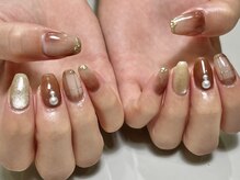 インク(inc)/カフェラテネイル