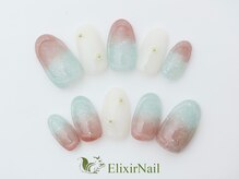 エリクサーネイル 渋谷(Elixir Nail)/定額bカジュアル/クーポン使用