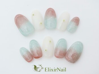 エリクサーネイル 渋谷(Elixir Nail)/定額bカジュアル/クーポン使用