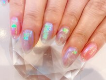 シェリ ネイル(Cherie Nail)/うるうるオーロラネイル