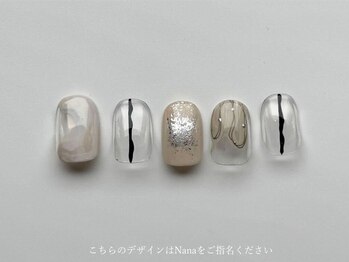 ネイル アトリエ フイユ イセサキ(Nail atelier Feuill isesaki)/Nana指名 〇 fast design full