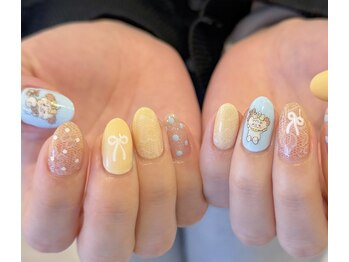 手描きキャラクターアート