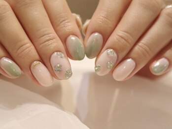 ネイルズ ララ(nails Lala)/#ぷっくりフラワー
