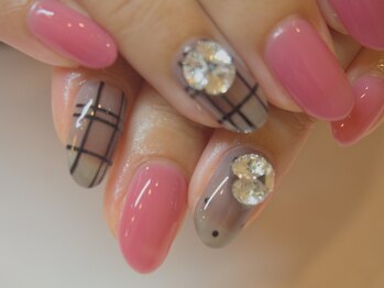 アールローズ(R-rose)/シースルーチェック¥8748