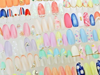 デザイン豊富な定額ジェル