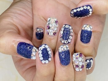 アッサンブレ(Assembler)/キラキラ囲みネイル