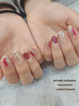 プライベート ネイルサロン マーマ(murmur)/塗りかけネイル
