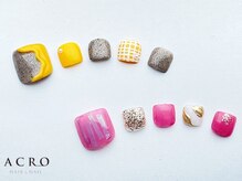 アクロネイル アンド アイ(ACRO NAIL&EYE)/2024 6月　フット定額1