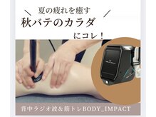 きれいなからだの雰囲気（ラジオ波&BODY_IMPACT組合せ/ダイエット/産後/更年期/疲れ/浮腫）