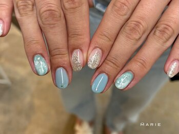 3)6000円 ニュアンスネイル0918a